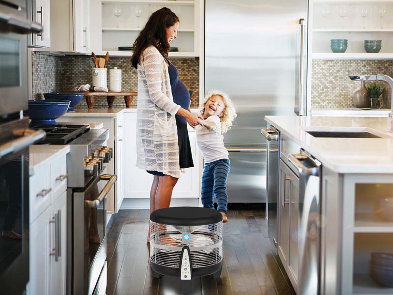 Power360™️ with a Mother and Child Dancing in Kitchen